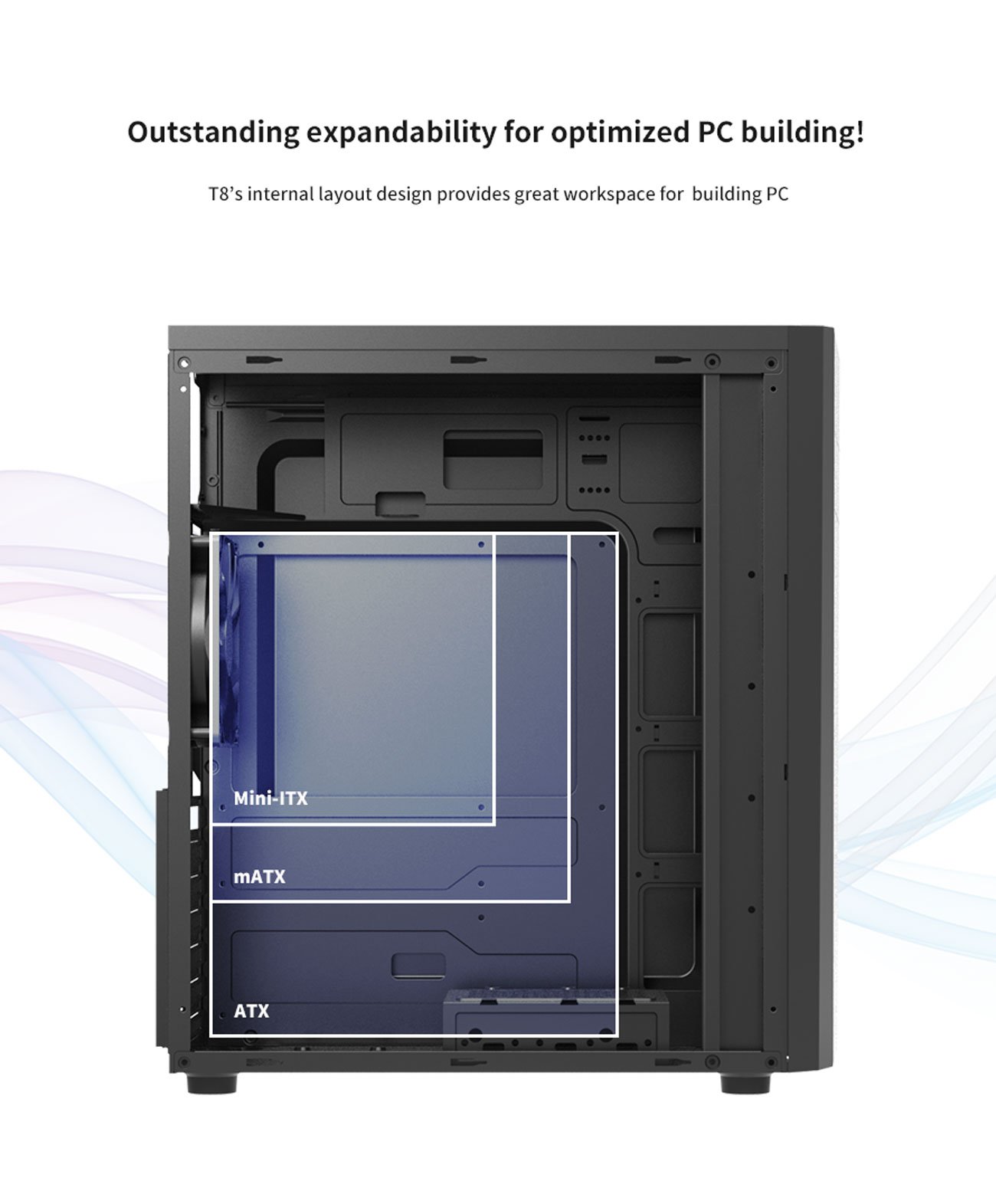 Zalman T8 ATX mid Tower pc case